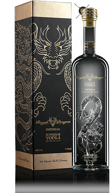 The Royal Dragon Vodka Imperial Collection
